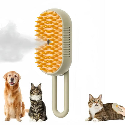 Pet Steam Grooming Comb - Hair Removal Brush for Dogs & Cats - Freddie & Wilson