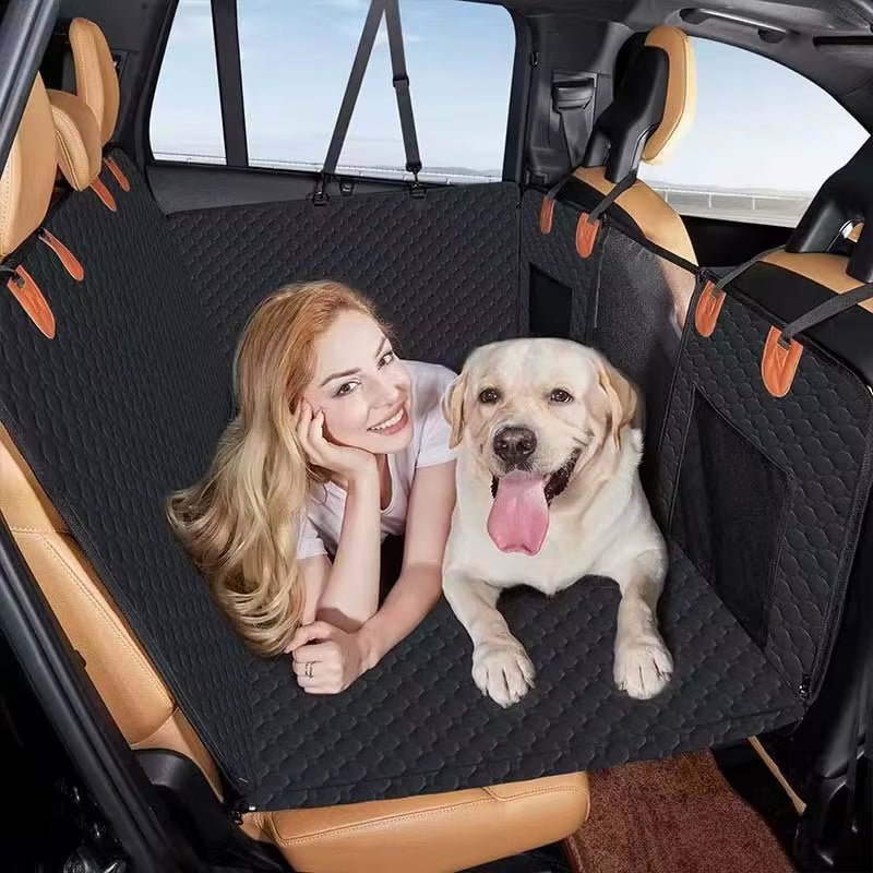Seat Cover 2024 New Design Large Pet Back Seat Extender Car Backseat Protector Hammock Dog Car Seat Cover Hard Bottom for Travel - Freddie & Wilson