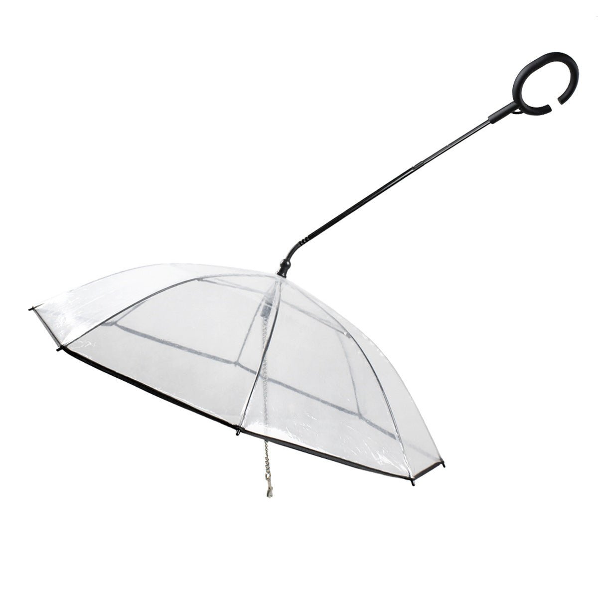 Transparent Pet Umbrella - Adjustable C - Type Rain Protection for Dogs & Cats - Freddie & Wilson