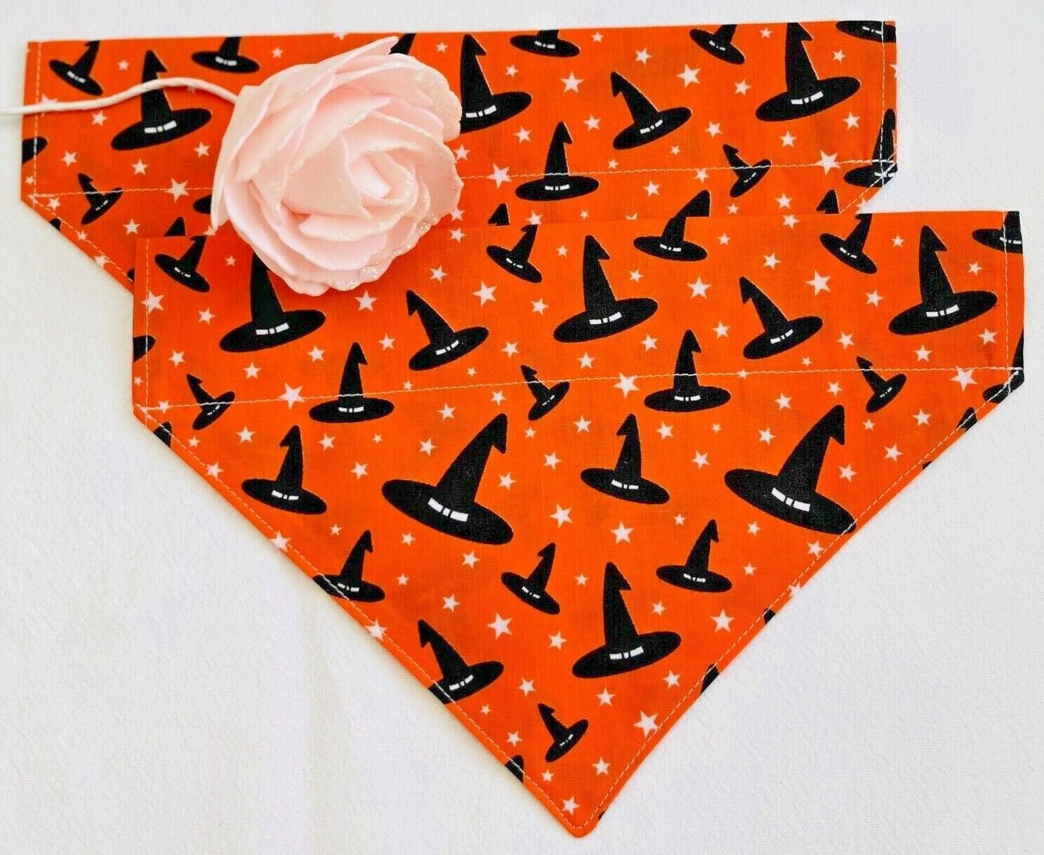 Halloween Dog Collar Accessories Bow & Bandana Handmade in UK. Multi Sizes - Freddie & Wilson