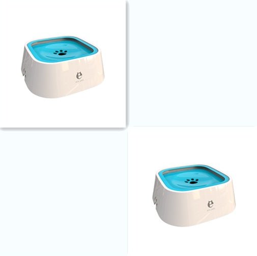 No - Splash Dog Water Bowl - Floating Anti - Spill Pet Bowl 1.5L - Freddie & Wilson