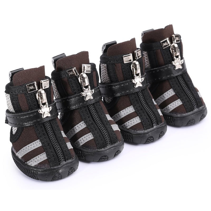 Dog Running Shoes - Diving Fabric Sports Sneakers for Indoor & Outdoor - Freddie & Wilson