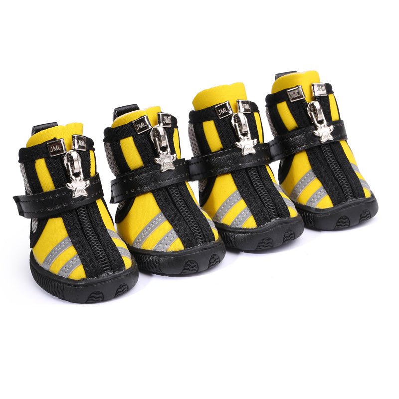 Dog Running Shoes - Diving Fabric Sports Sneakers for Indoor & Outdoor - Freddie & Wilson