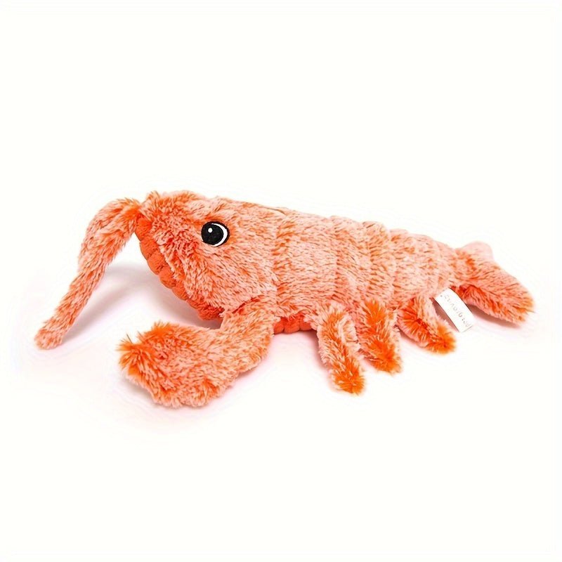 Electric Lobster Cat & Dog aToy - USB Rechargeable Interactive Jumping Toy with Catnip - Freddie & Wilson