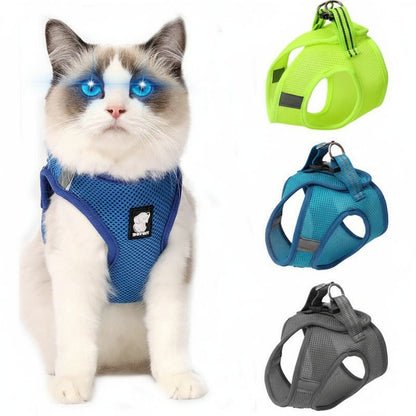 Cat Harness - Escape - Proof Vest for Safe Outdoor Adventures - Freddie & Wilson