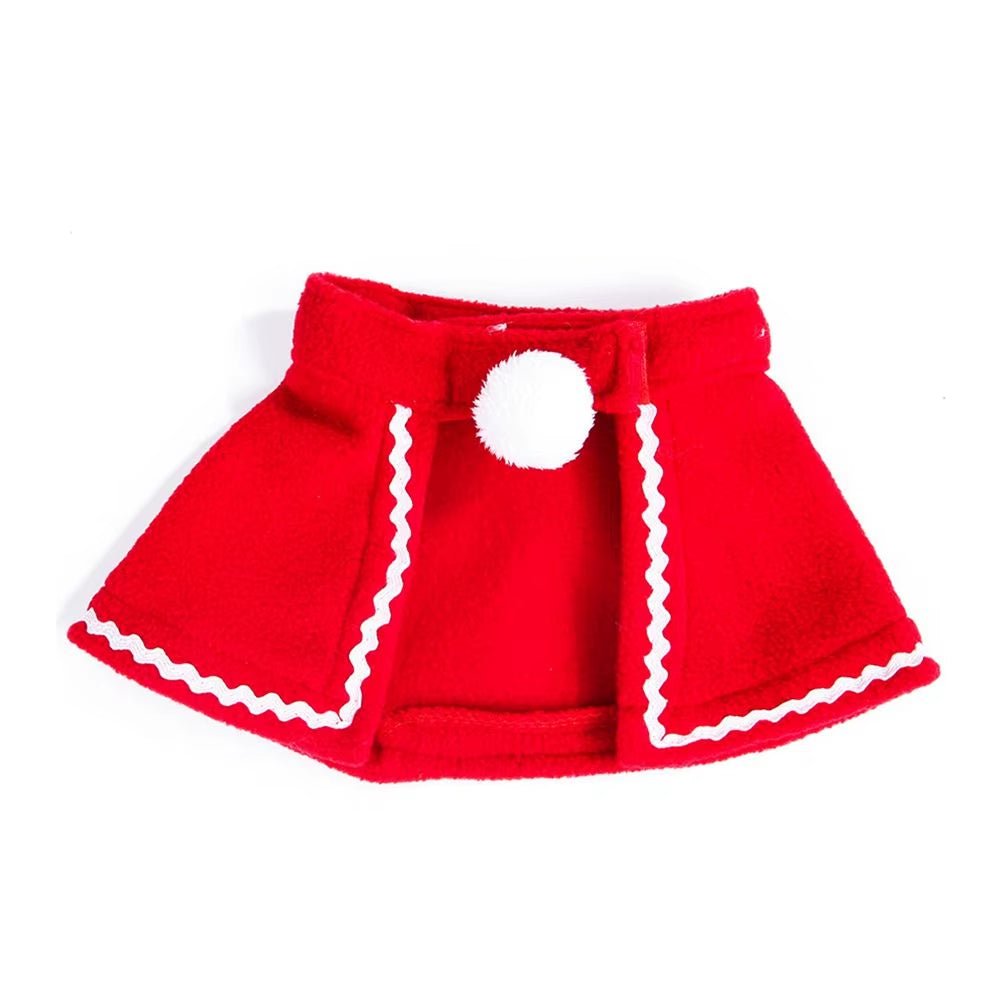 Winter Pet Christmas Cloak - Santa Hat & Scarf Set for Dogs & Cats - Freddie & Wilson