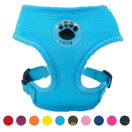 Breathable Mesh Dog Harness - Lightweight & Comfortable for All Seasons - Freddie & Wilson