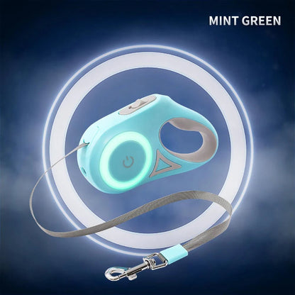 Retractable Dog Leash 3M & 5M - Durable Pet Lead for Large Dogs - Freddie & Wilson