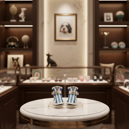 Dog Sneakers with Zipper - Easy - On Pet Shoes for Small Dogs - Freddie & Wilson