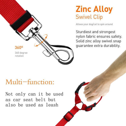 Pet Safety Leash - Secure Dog Lead for Daily Walks - Freddie & Wilson
