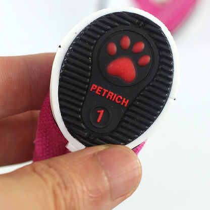 Cowboy Canvas Dog Shoes - Stylish Denim Pet Sneakers - Freddie & Wilson