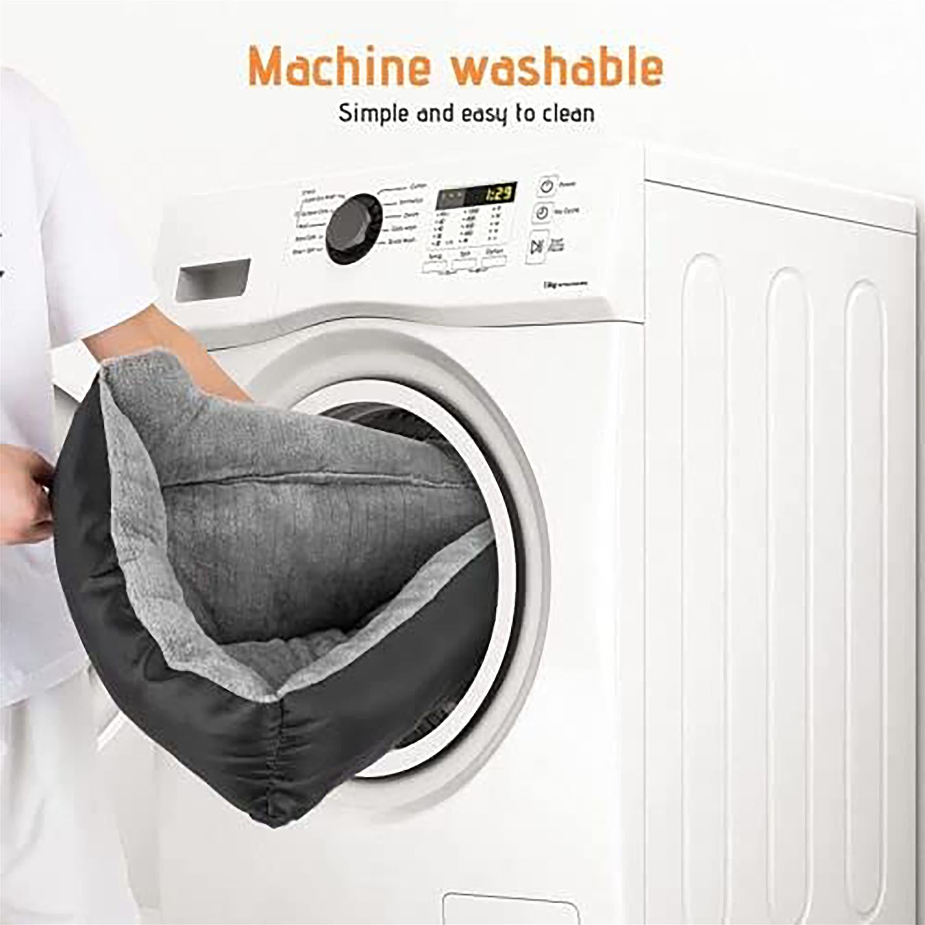 Extra Large Dog Bed Cat Pet Washable Cushion Puppy Mattress Soft Warm Calming - Freddie & Wilson