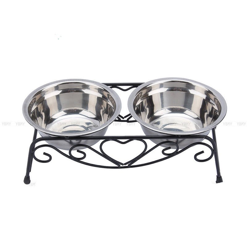 Classic Stainless Steel Pet Bowl - Durable Dog & Cat Food Bowl - Freddie & Wilson