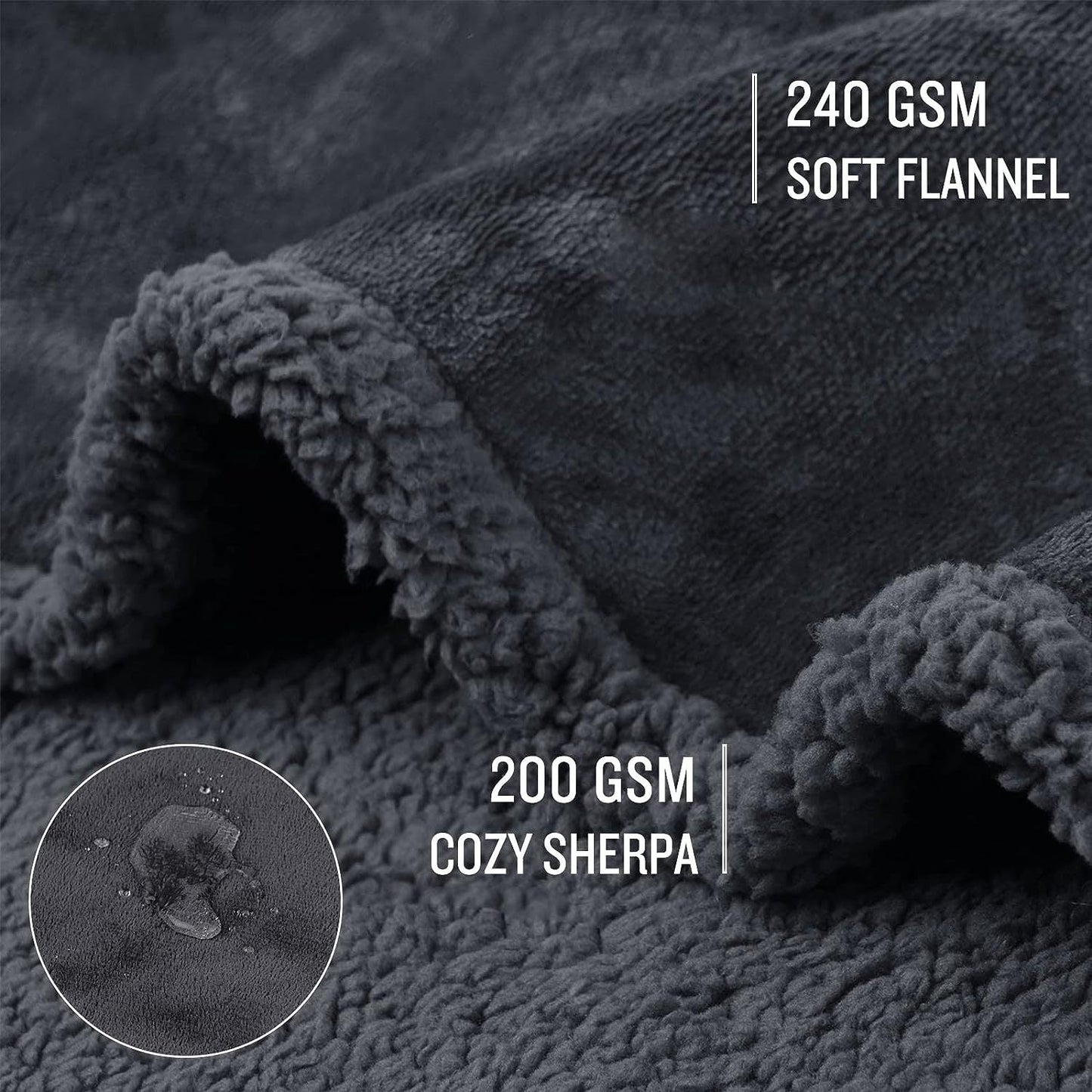 Lamb Wool Pet Blanket - Ultra - Soft Warm Throw for Dogs - Freddie & Wilson