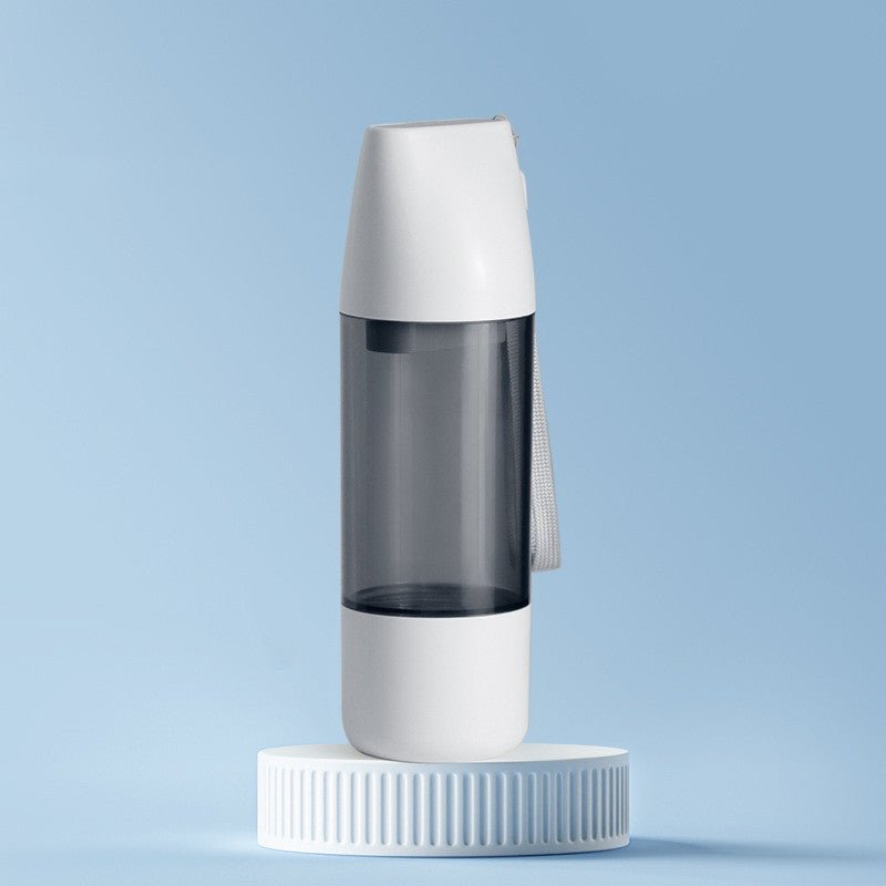 2 - in - 1 Dog Water & Food Bottle 350ml - Portable Travel Container - Freddie & Wilson