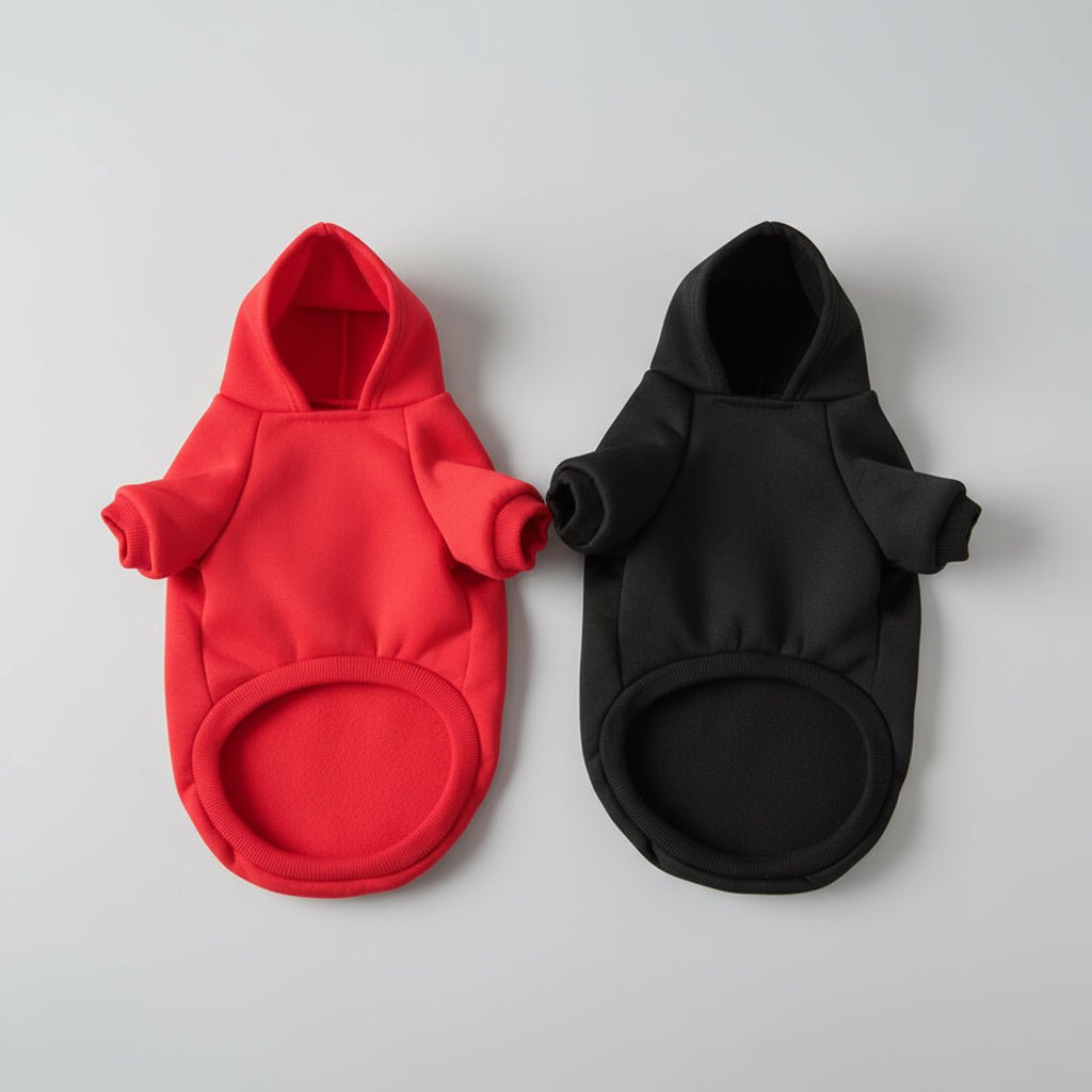 Winter Dog Hoodie - Fleece Warm Sweatshirt for Small Medium Large Dogs - Freddie & Wilson