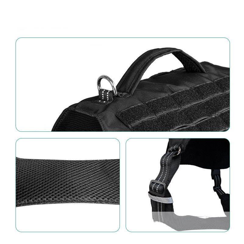 Waterproof Dog Harness - Comfortable Nylon Chest Strap for All Weather - Freddie & Wilson