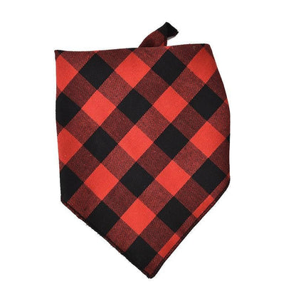 Plaid Dog Bandanas 3 Pack - Stylish Pet Scarves for Dogs & Cats - Freddie & Wilson