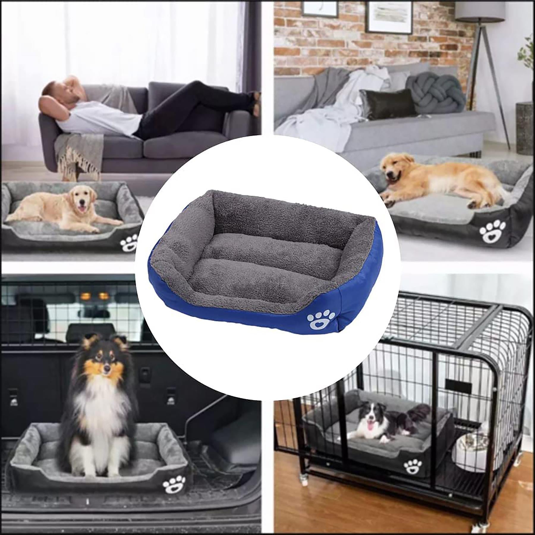 Extra Large Dog Bed Cat Pet Washable Cushion Puppy Mattress Soft Warm Calming - Freddie & Wilson