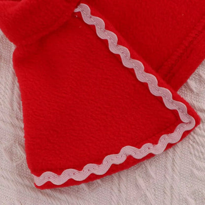 Winter Pet Christmas Cloak - Santa Hat & Scarf Set for Dogs & Cats - Freddie & Wilson