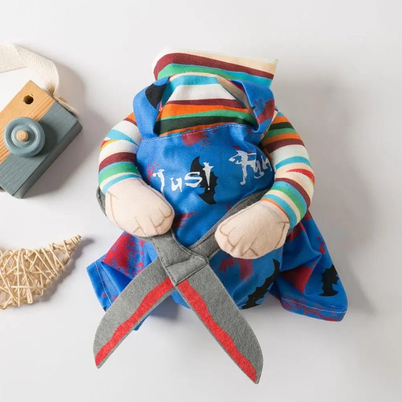 Pet Halloween Costume - Funny Scissor Outfit for Cats & Dogs - Freddie & Wilson