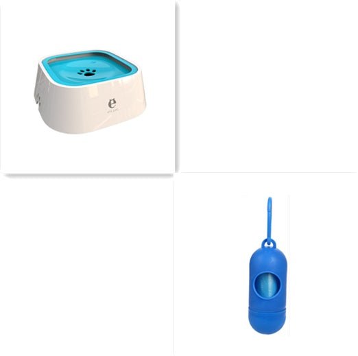 No - Splash Dog Water Bowl - Floating Anti - Spill Pet Bowl 1.5L - Freddie & Wilson