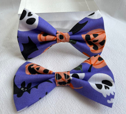 Halloween Dog Collar Accessories Bow & Bandana Handmade in UK. Multi Sizes - Freddie & Wilson