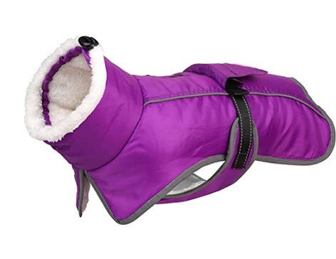 Waterproof Dog Winter Coat - Thick Warm Cotton Jacket for Cold Weather - Freddie & Wilson