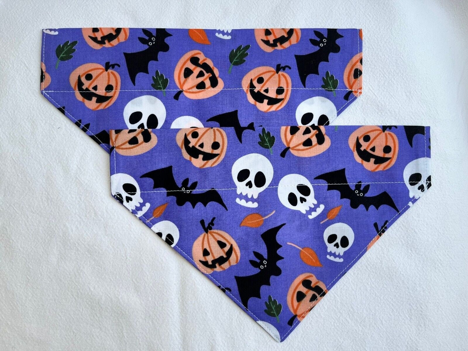 Halloween Dog Collar Accessories Bow & Bandana Handmade in UK. Multi Sizes - Freddie & Wilson