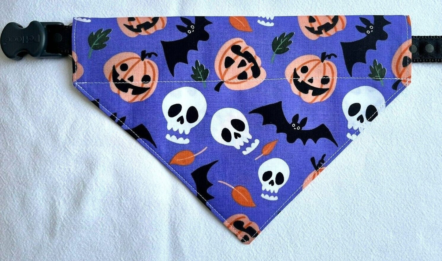 Halloween Dog Collar Accessories Bow & Bandana Handmade in UK. Multi Sizes - Freddie & Wilson