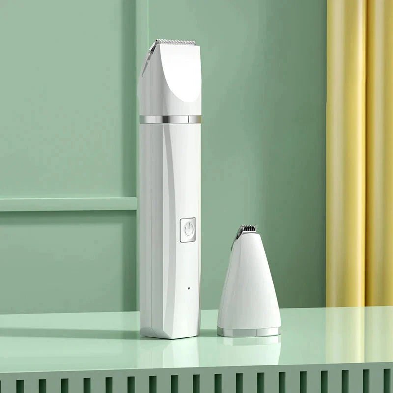 4 in 1 Electric Pet Grooming Kit - Hair Trimmer, Clippers, Nail Grinder for Cats & Dogs - Freddie & Wilson