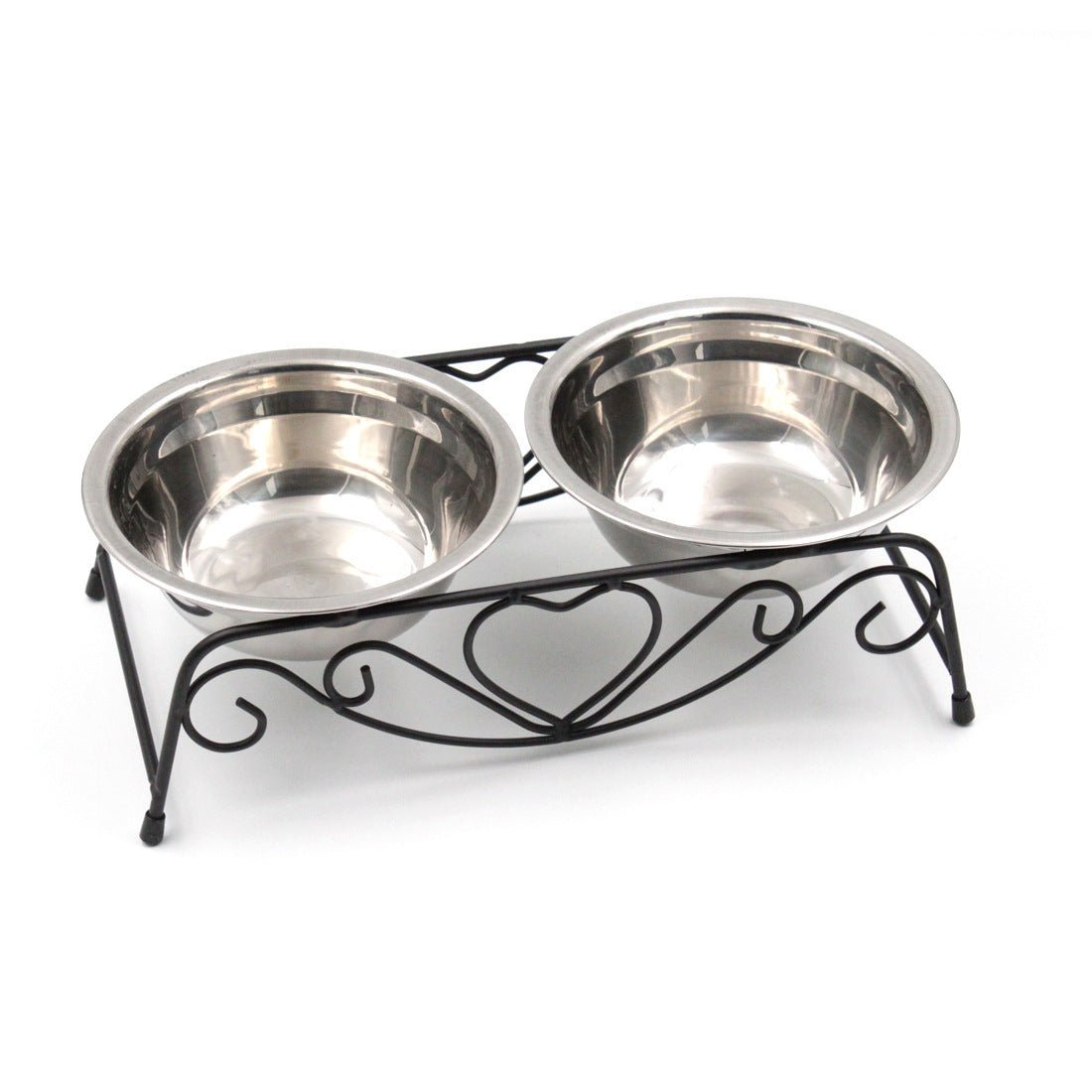 Classic Stainless Steel Pet Bowl - Durable Dog & Cat Food Bowl - Freddie & Wilson