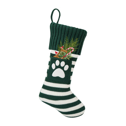 Pet Christmas Stockings - Festive Knitted Socks for Cats & Dogs - Freddie & Wilson