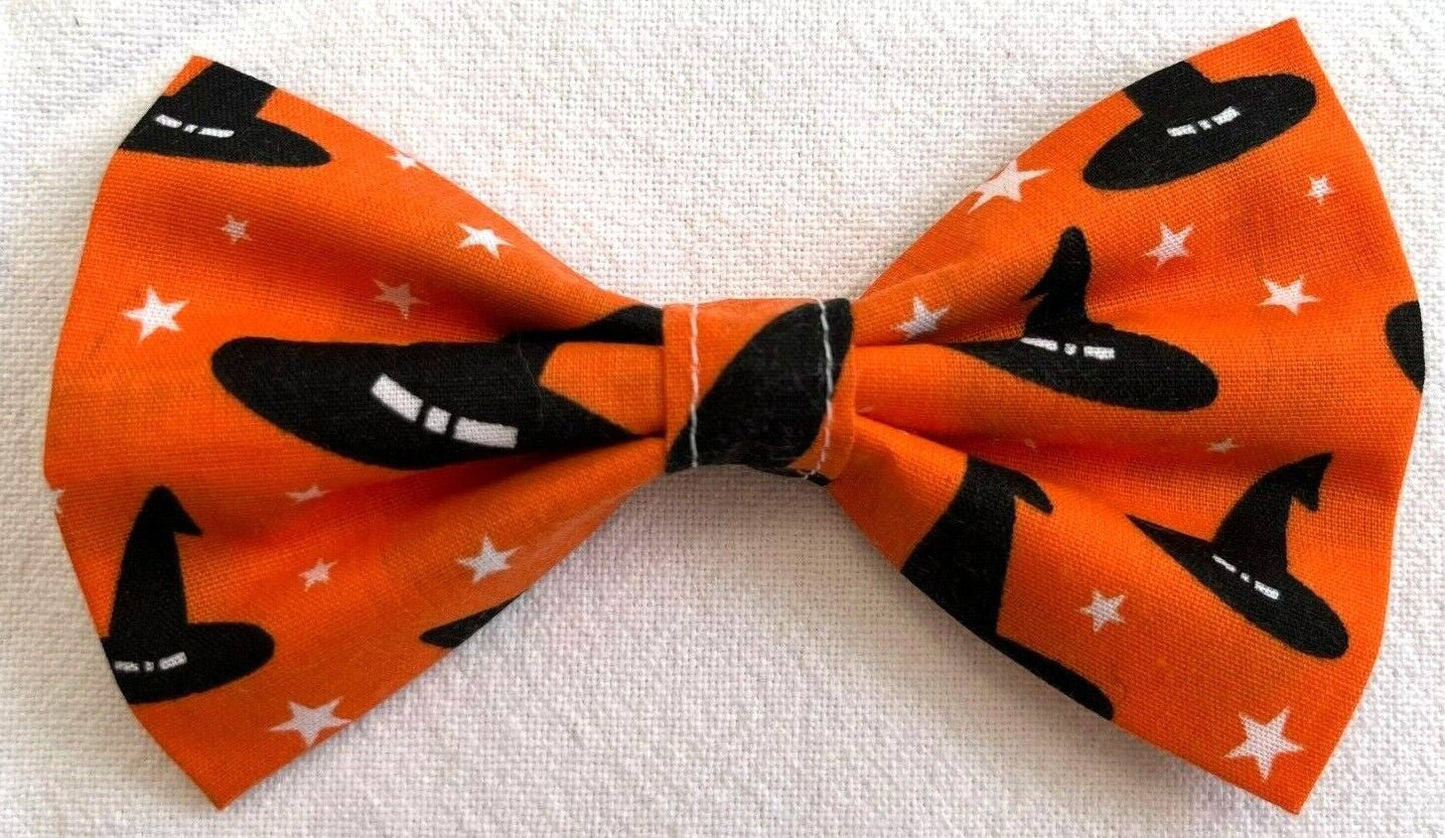 Halloween Dog Collar Accessories Bow & Bandana Handmade in UK. Multi Sizes - Freddie & Wilson