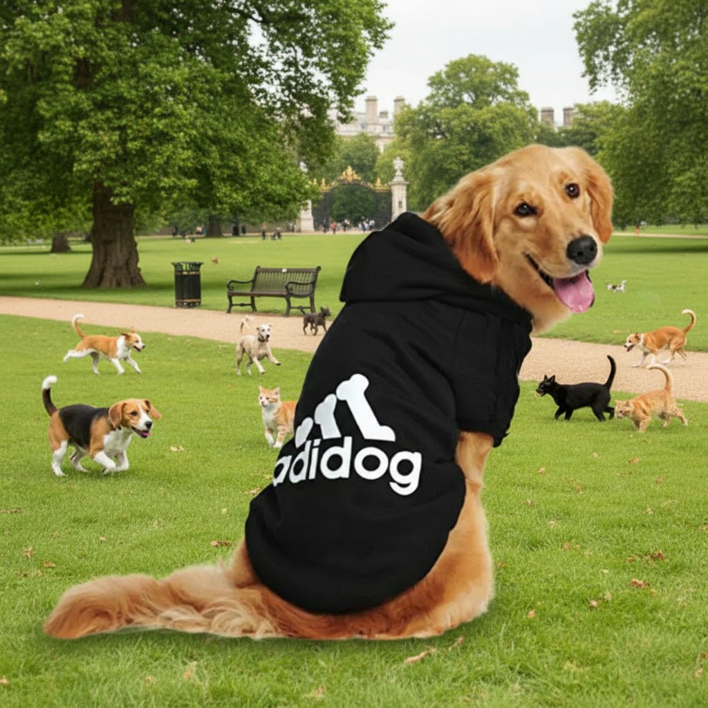 Winter Dog Hoodie - Fleece Warm Sweatshirt for Small Medium Large Dogs - Freddie & Wilson