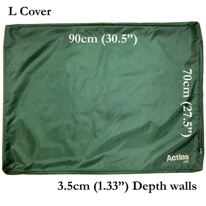 Waterproof Dog Bed Heavy Duty Cover Hardwearing Puppy Pet Cushion Mattress Tough - Freddie & Wilson