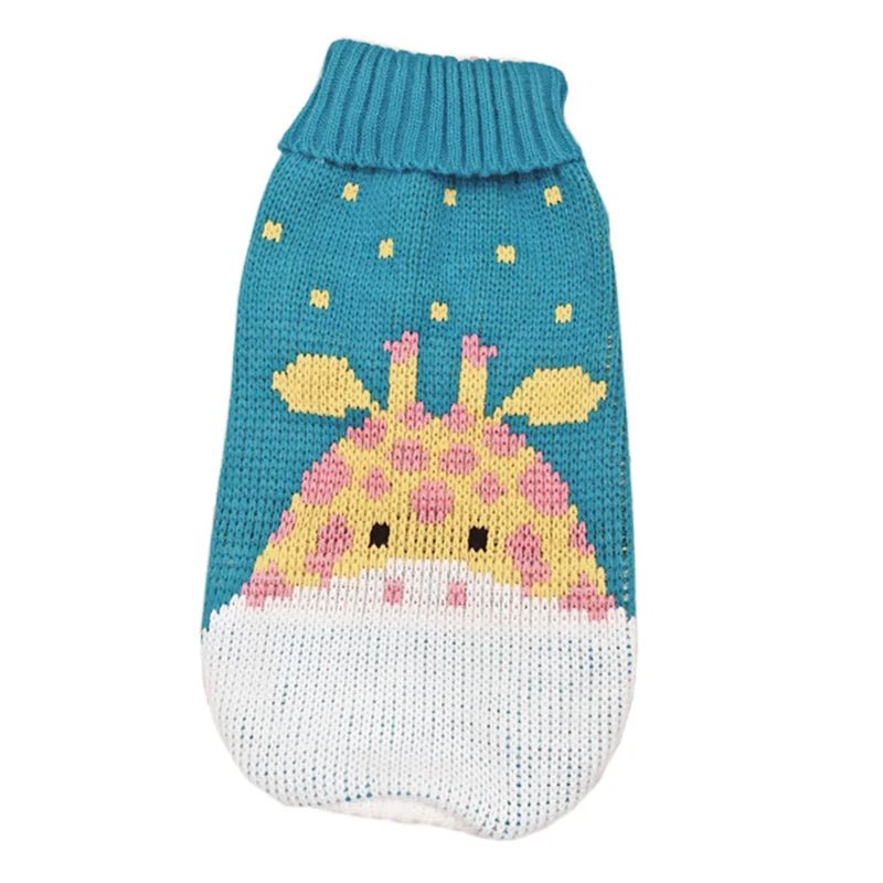 Classic Winter Cat Sweater - Warm Pullover for Cats & Small Dogs - Freddie & Wilson