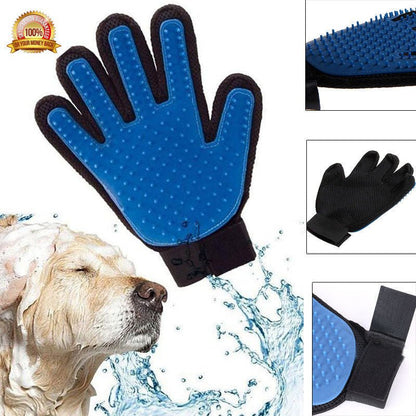 Pet Cat Dog Grooming Bath Magic Glove Hair Massage Mitt Fur Cleaning Comb Brush - Freddie & Wilson