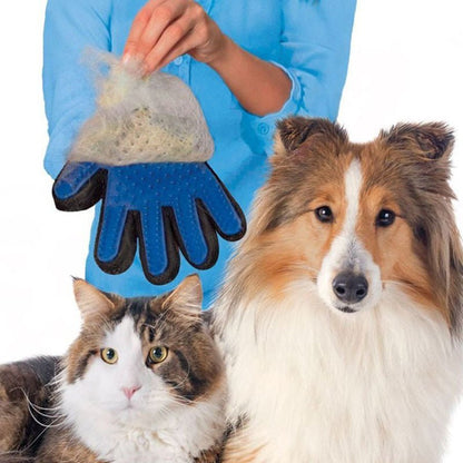 Pet Cat Dog Grooming Bath Magic Glove Hair Massage Mitt Fur Cleaning Comb Brush - Freddie & Wilson