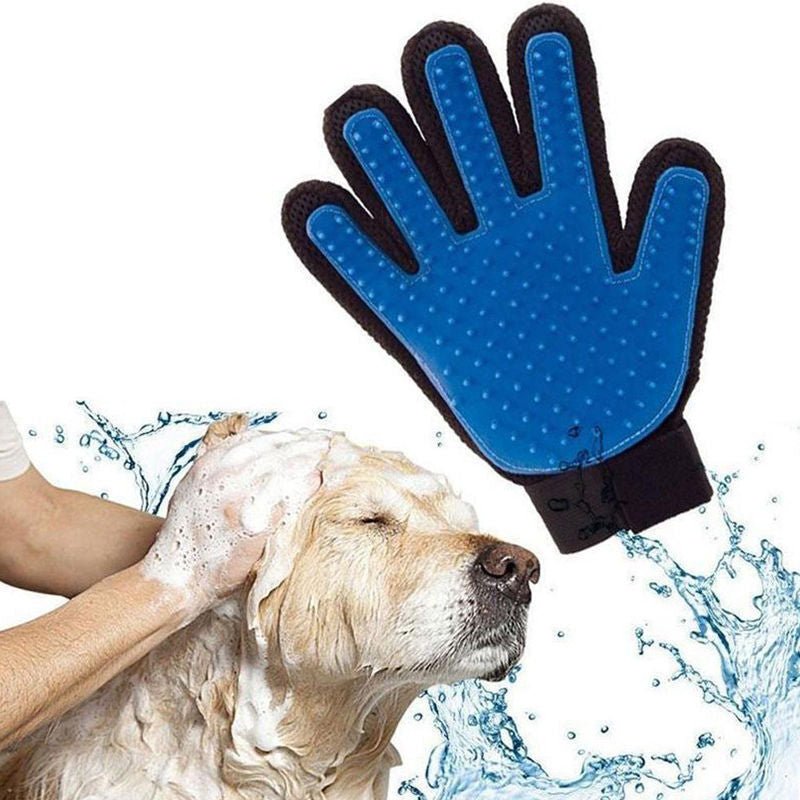 Pet Cat Dog Grooming Bath Magic Glove Hair Massage Mitt Fur Cleaning Comb Brush - Freddie & Wilson