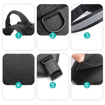 Dog Vest Harness with Leash - Comfortable Chest Strap for Walking - Freddie & Wilson