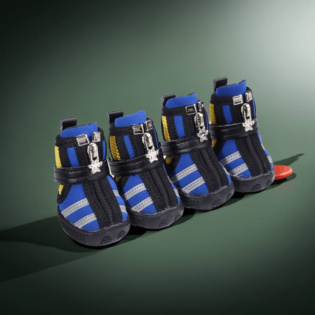 Dog Running Shoes - Diving Fabric Sports Sneakers for Indoor & Outdoor - Freddie & Wilson