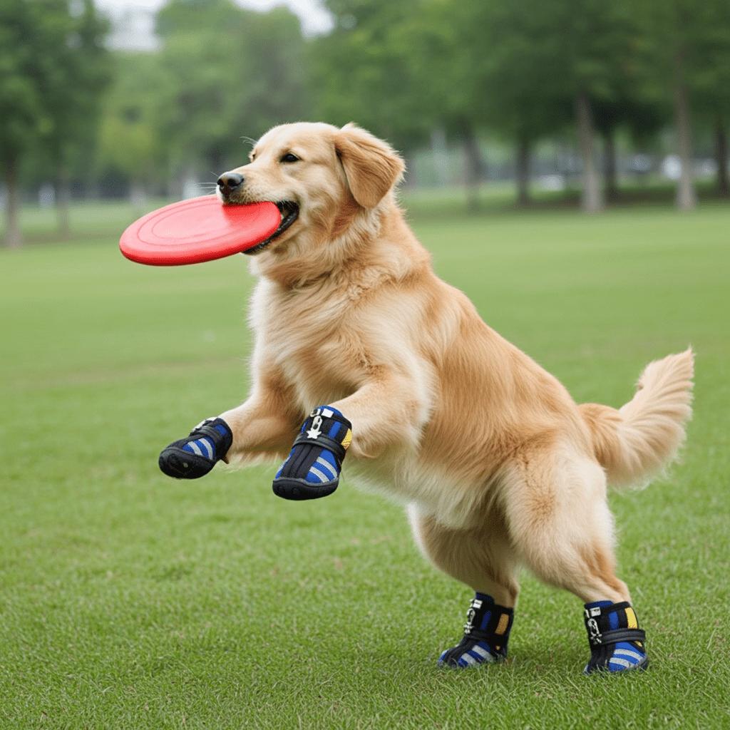 Dog Running Shoes - Diving Fabric Sports Sneakers for Indoor & Outdoor - Freddie & Wilson