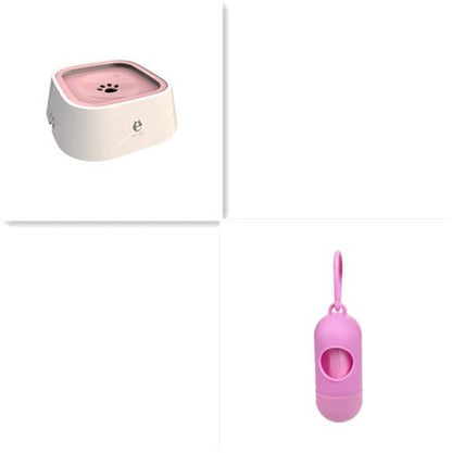 No - Splash Dog Water Bowl - Floating Anti - Spill Pet Bowl 1.5L - Freddie & Wilson