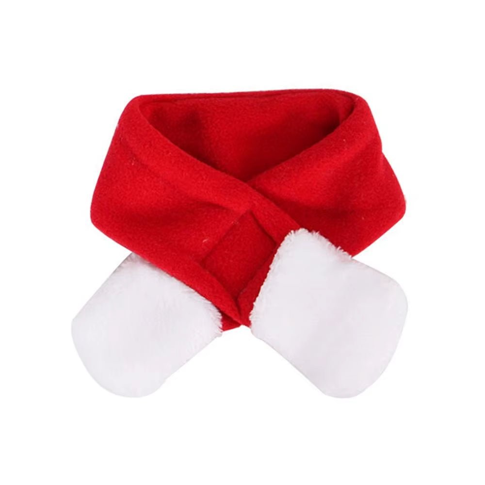 Winter Pet Christmas Cloak - Santa Hat & Scarf Set for Dogs & Cats - Freddie & Wilson