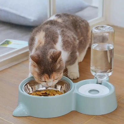 Automatic Pet Water Fountain - Gravity - Fed Bowl for Cats & Dogs - Freddie & Wilson