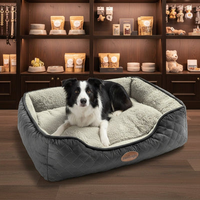 Airmax Breathable Pet Bed with Reversible Cushion - Freddie & Wilson