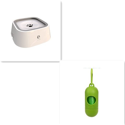 No - Splash Dog Water Bowl - Floating Anti - Spill Pet Bowl 1.5L - Freddie & Wilson