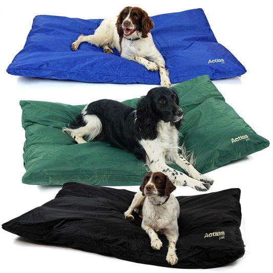 Waterproof Dog Bed Heavy Duty Cover Hardwearing Puppy Pet Cushion Mattress Tough - Freddie & Wilson