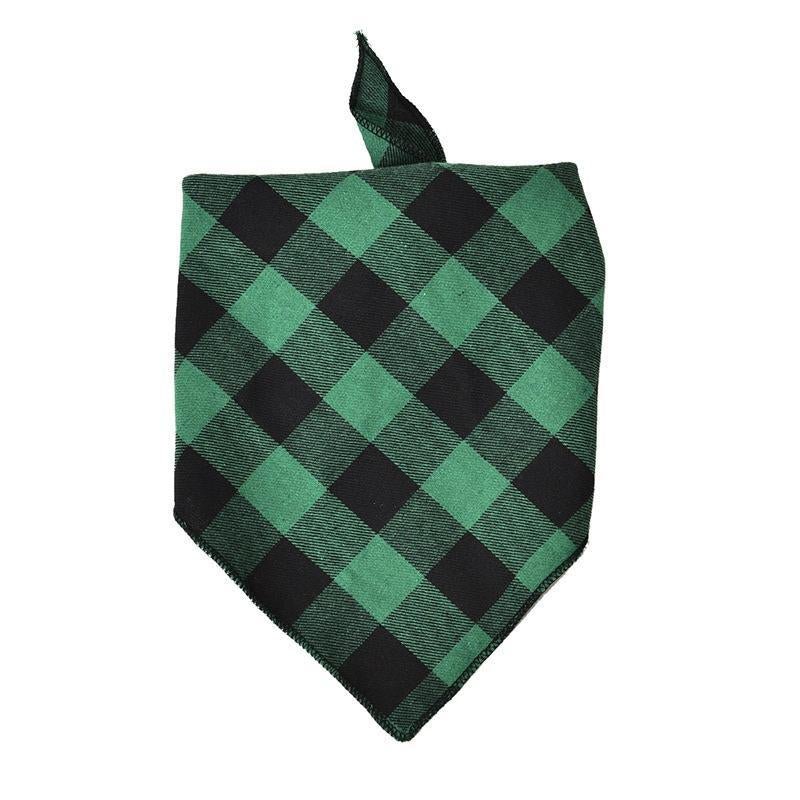 Plaid Dog Bandanas 3 Pack - Stylish Pet Scarves for Dogs & Cats - Freddie & Wilson